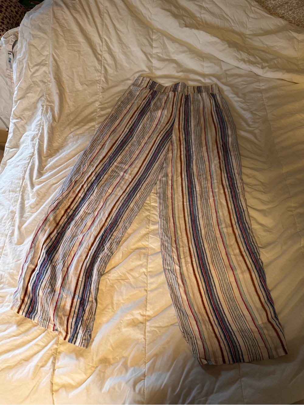 Apt. 9 striped wide leg pants